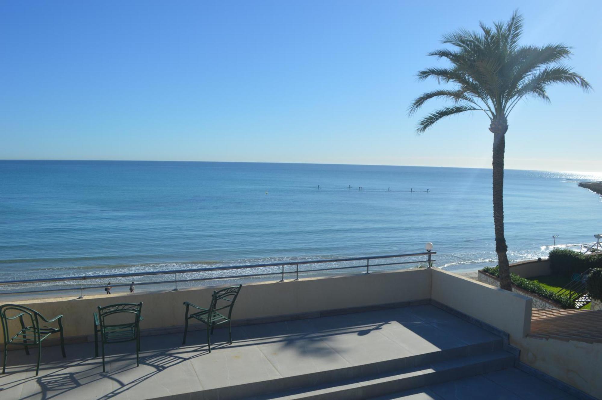 Excepcional Apartamento Amanecer Al Borde De Playa Y Mar, En Chalet Roquetes Alicante Exterior foto